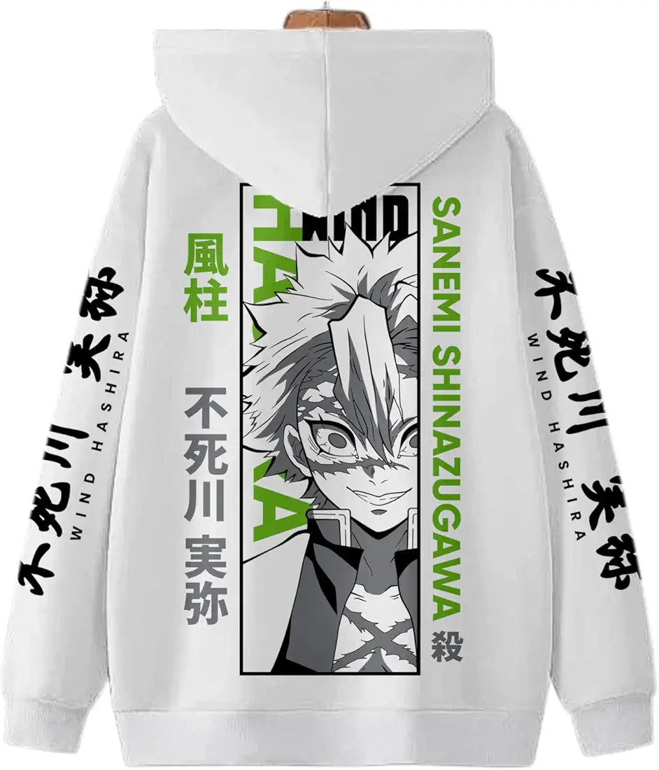 WMFFSHO Animie Inspired Printed Unisex Anime Hoodie l Anime Hoodies