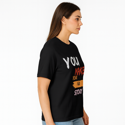 WMFFSHO WOMEN PRINTED ROUND NECK T SHIRT WITH HIGE QUALITY PRINT