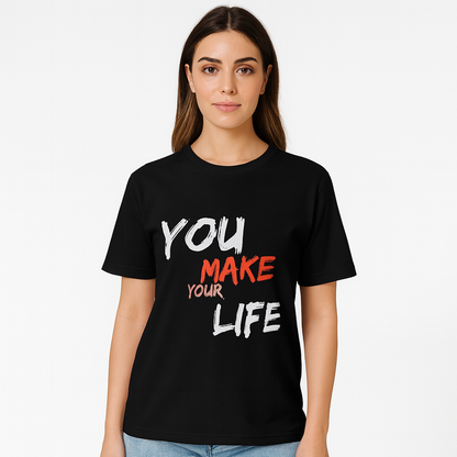 WMFFSHO WOMEN PRINTED ROUND NECK T SHIRT WITH HIGE QUALITY PRINT