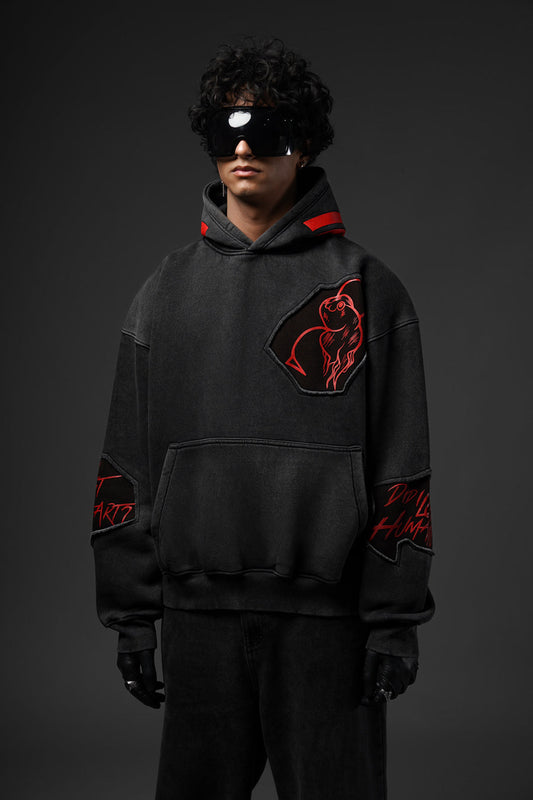 WMFFSHO Men Printed Hoodie hige quality printed, cotton